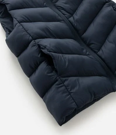 Chaleco Básico Infantil en Microfibra  con Cuello Alto - Talle 1 A 4 años 3