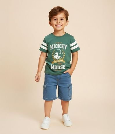 Remera Infantil con Estampa de Mickey Mouse - Talle 1 a 6 años