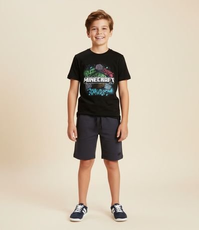 Remera Infantil con Estampa Minecraft - Talle 5 a 14  Anos 2