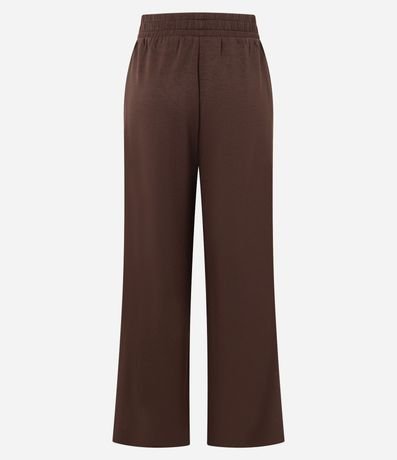 Pantalón Recto Deportiva con Detalle Lateral Contrastante 7