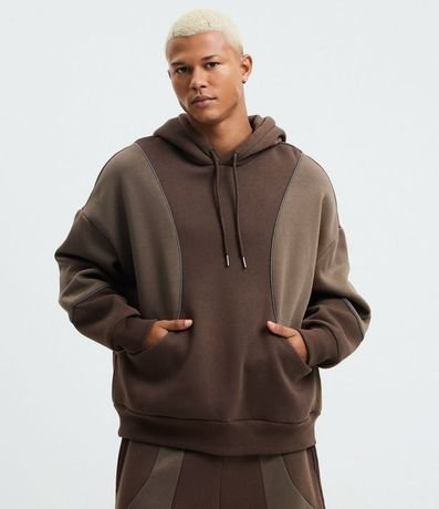 Saco Cerrado en Algodón con Capucha