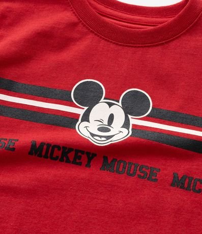 Remera Infantil con Estampa Raya y Mickey Mouse - Talle 1 a 6 años 4