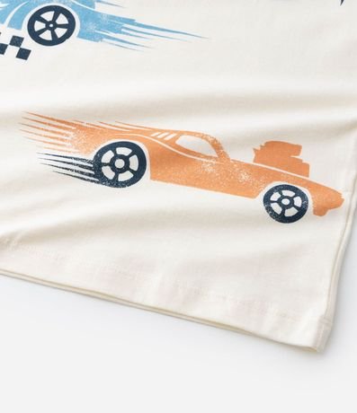 Remera Infantil con Estampa Coches Hot Wheels - Talle 3 a 8 años 5