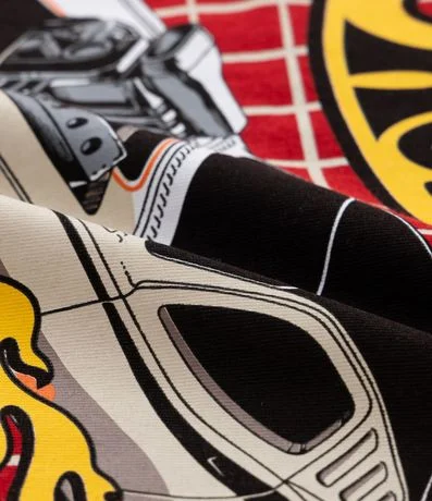 Remera Infantil con Estampa Hot Wheels - Talle 4 a 10 años 4