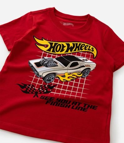 Remera Infantil con Estampa Hot Wheels - Talle 4 a 10 años 6