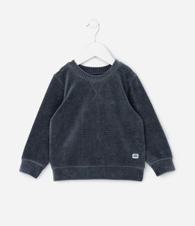 Buzo Infantil en Terciopelo Canelado – Talle 1 a 5/6 1