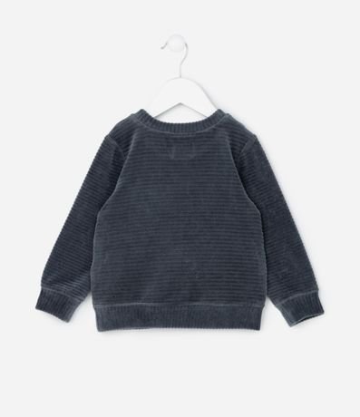 Buzo Infantil en Terciopelo Canelado – Talle 1 a 5/6 2