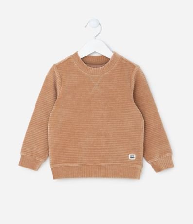 Buzo Infantil en Terciopelo Canelado – Talle 1 a 5/6
