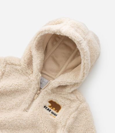 Saco Infantil en Sherpa con Bordado de Oso – Talle 1 a 6 años 4