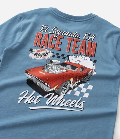 Remera Infantil Relaxed en Malhão Relaxed con Estampa Hot Wheels - Talle 4 a 10 años 5