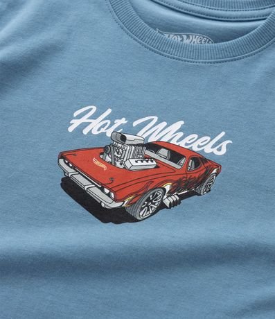 Remera Infantil Relaxed en Malhão Relaxed con Estampa Hot Wheels - Talle 4 a 10 años 4