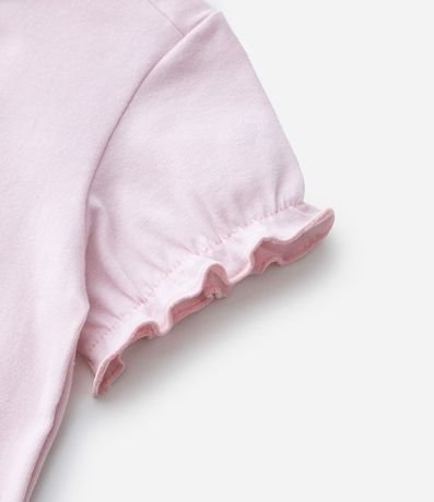 Enterito Infantil con Estampa de Gato y Conejo con Orejitas Aplicadas - Talle RN a 18 Meses 7