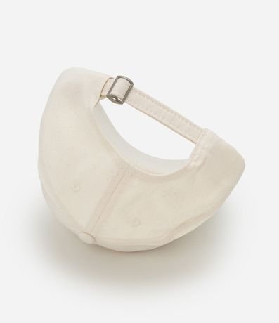 Gorra Aba Curva en Sarga con Bordado Ciao Amore 4