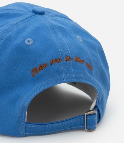 Gorra Aba Curva en Sarga con Bordado Estrella del Mar 5