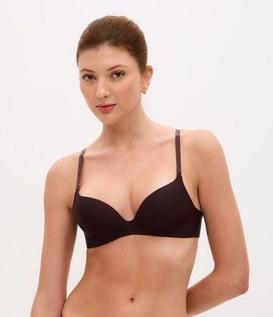 Soutien Base en Microfibra con Copa Hueca