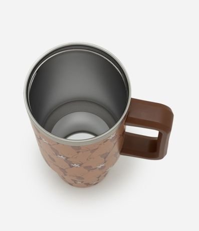 Vaso Térmico con Estampa de Carpincho y Protector de Pajita 3