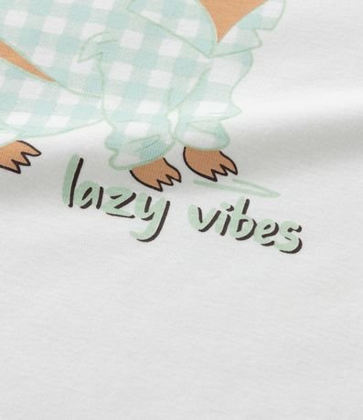 Pijama corto Infantil con Estampa de Carpincho - Tam  5 al 14 años 7