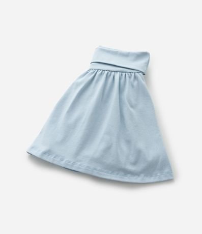 Short Pollera Infantil con Cintura Dobrado - Talle 5 a 14 años 4