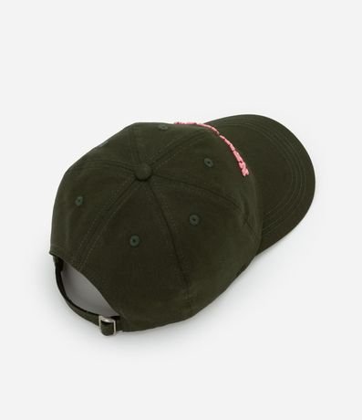 Gorra Aba Curva en Sarga con Bordado New York 2