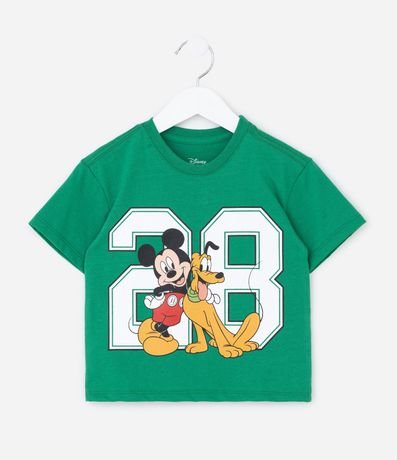 Remera Infantil Relaxed con Estampa de Mickey y Pluto - Talle 1 a 6 años 2