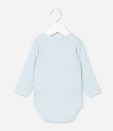 Body Infantil con Estampa de Carrito - Talle 0 a 18 Meses 2