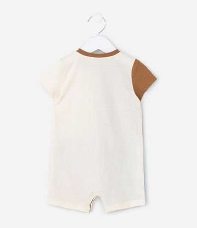 Enterito Infantil con Estampa de animalitos - Talle 0 a 18 meses 3