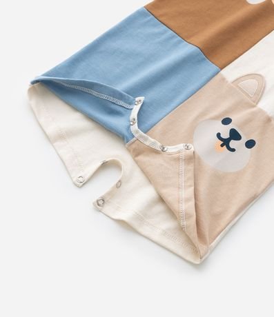 Enterito Infantil con Estampa de animalitos - Talle 0 a 18 meses 6