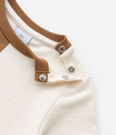 Enterito Infantil con Estampa de animalitos - Talle 0 a 18 meses 7