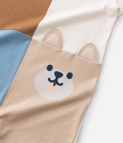 Enterito Infantil con Estampa de animalitos - Talle 0 a 18 meses 8