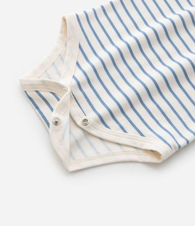 Body Infantil con Estampa Animales Listrado - Talle 0 a 18 meses 5