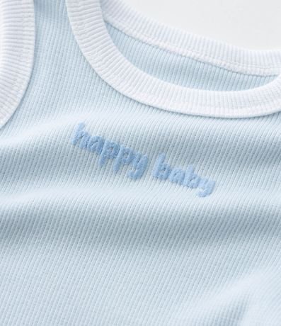 Body Infantil en Rib Happy Baby - Talle 0 a 18 Meses 7