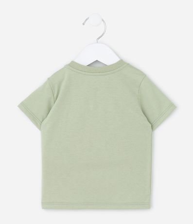 Remera Infantil con Estampa de Playa - Talle 0 a 18 Meses 3