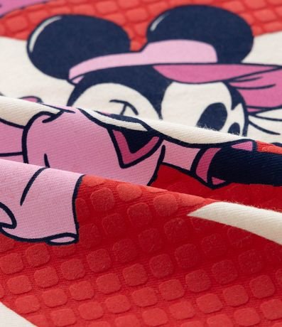Pijama Corto Infantil con Estampa de Corazones y Minnie - Talle 5 a 14 años 8