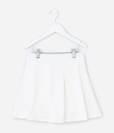 Short Pollera Infantil con Pliegues - Talle 5 a 14 años 3