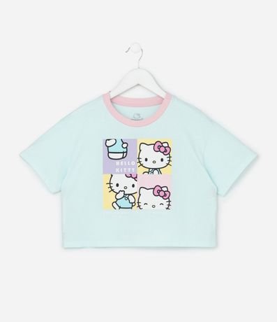 Pijama Infantil con Estampa Hello Kitty - Talle 5 a 14 años 2