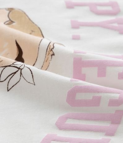 Pijama corto Infantil con Estampa de Flores y Carpincho - Talle 5 a 16 años 7