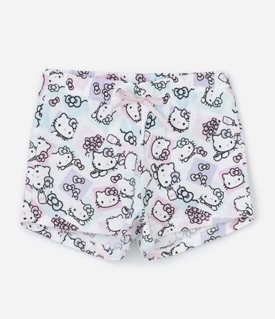 Pijama Corto Infantil en Algodón con Estampa Hello Kitty – Talle 2 a 6 años 4