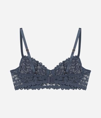 Soutien con Aro Sin Copa en Encaje Floral 5