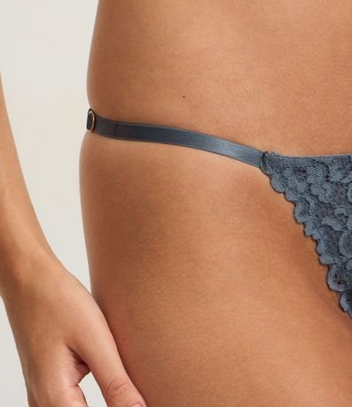 Bombacha Colaless Hilo en Encaje Floral 4