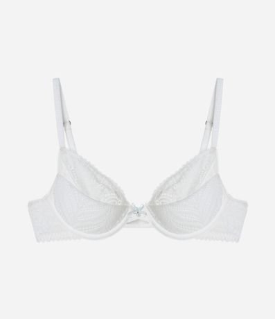 Soutien sin Copa con Aro en Encaje Floral