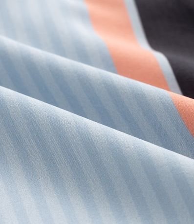 Bermuda de Baño Infantil con Bloque de Color - Talle 5 a 14 años 4