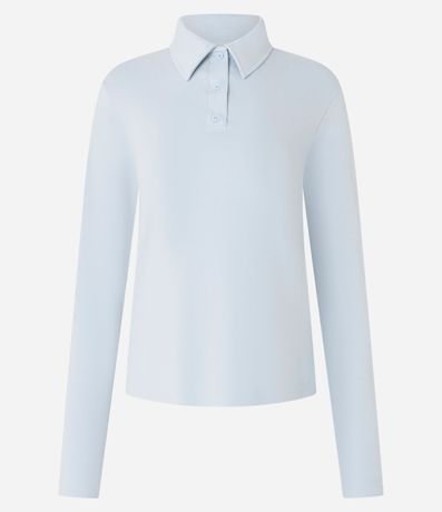 Blusa Polo en Interlock 5