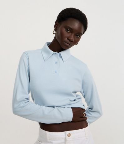 Blusa Polo en Interlock 1