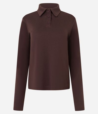 Blusa Polo en Interlock 5