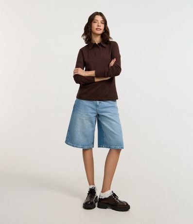 Blusa Polo en Interlock 2