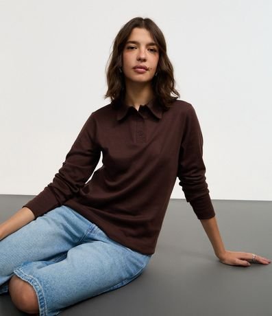 Blusa Polo en Interlock 4