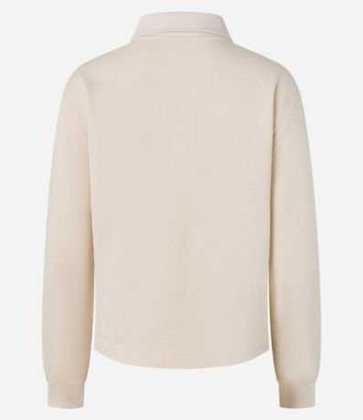 Suéter en Algodón con Cuello Polo 6