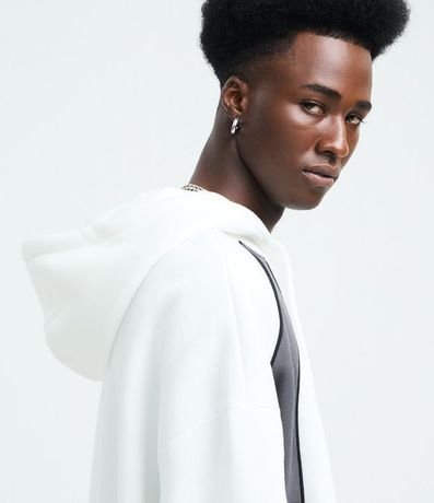 Saco en Algodón con Recortes Contrastantes 4