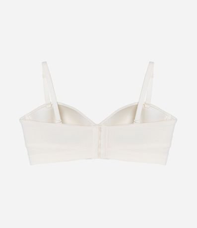 Soutien Sin Breteles con Copa en Poliamida Texturizada Seamless 3