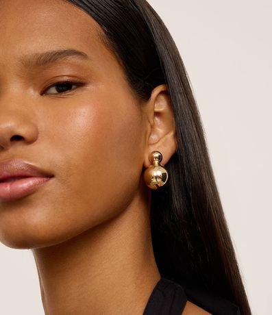 Kit 03 Caravanas Esferas Bicolor 3